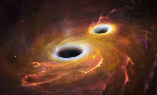 خلف ثقب أسود عملاق .. مفاجأة تثبت نظرية آينشتاين