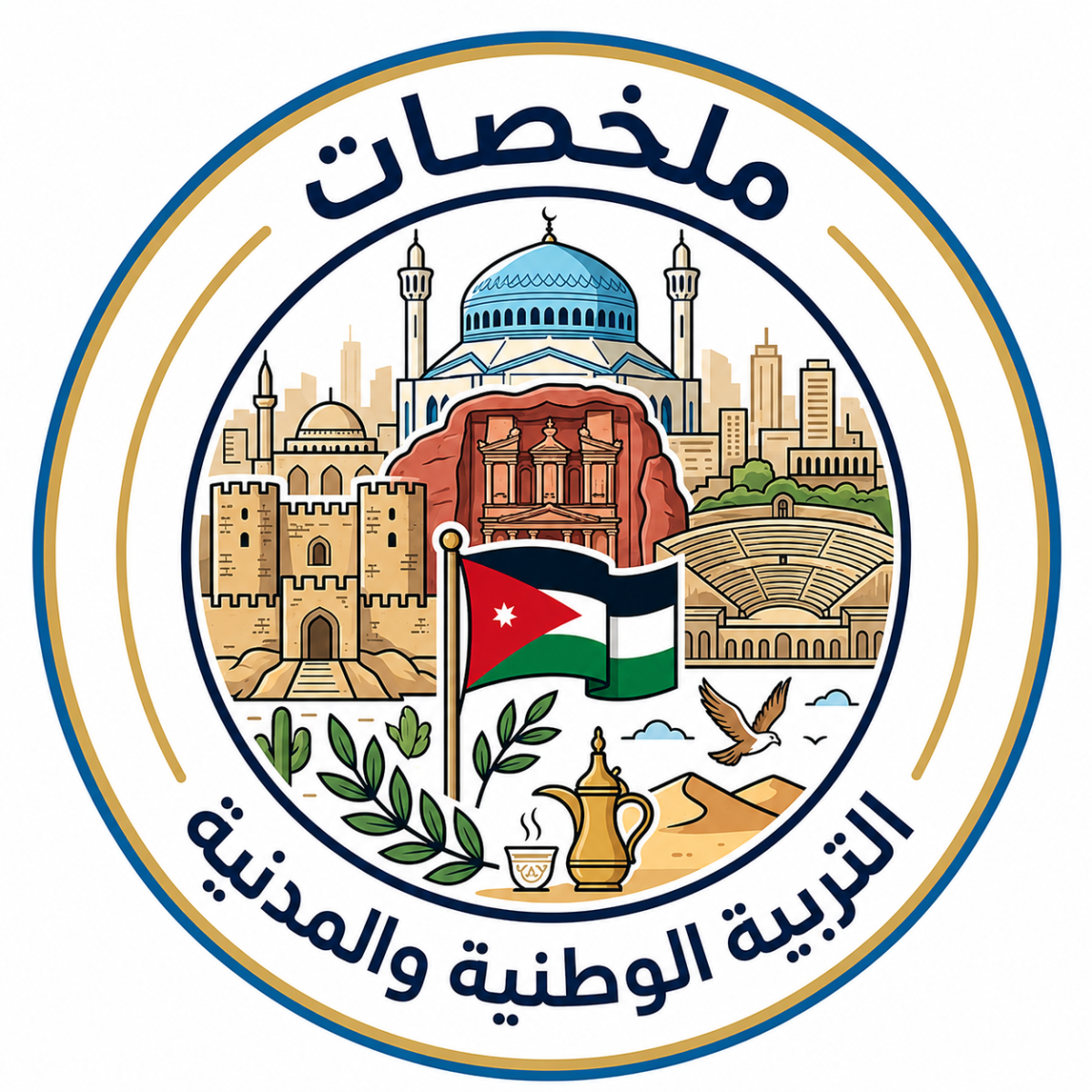 ملخصات تربية وطنية عاشر
