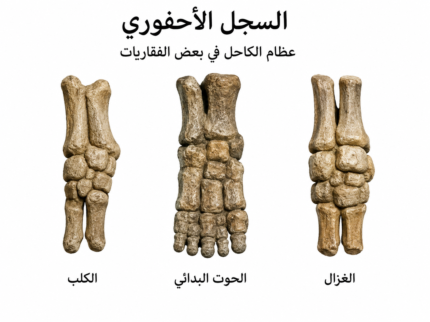السجل الأحفوري السجل الأحفوري