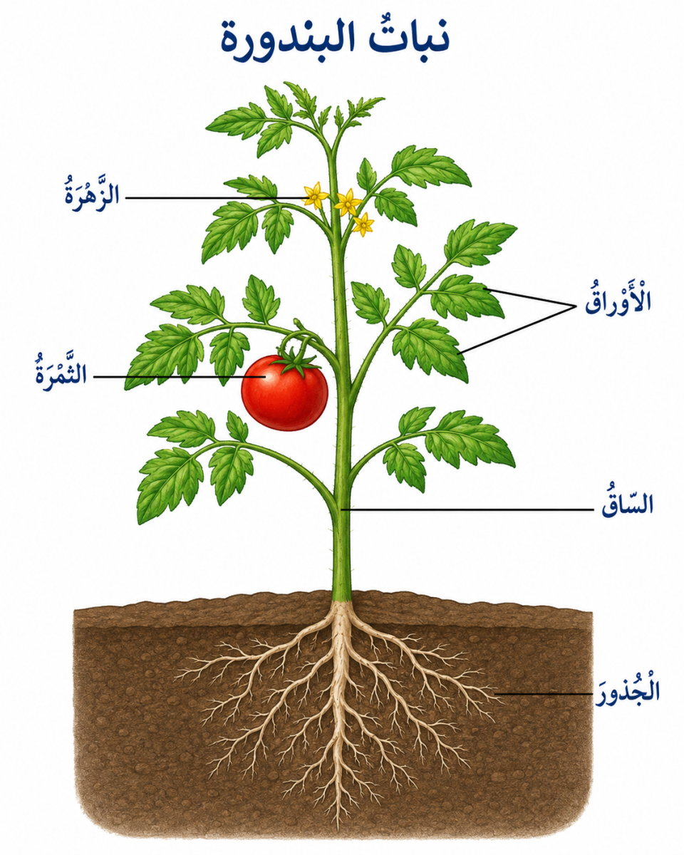 أجزاء النبات