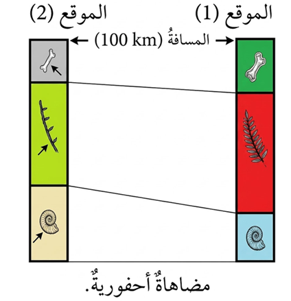 المضاهاة الأحفورية