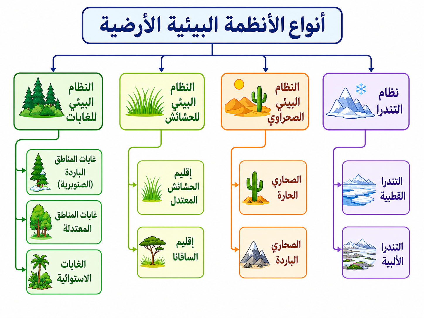الأنظمة البيئية الأرضية