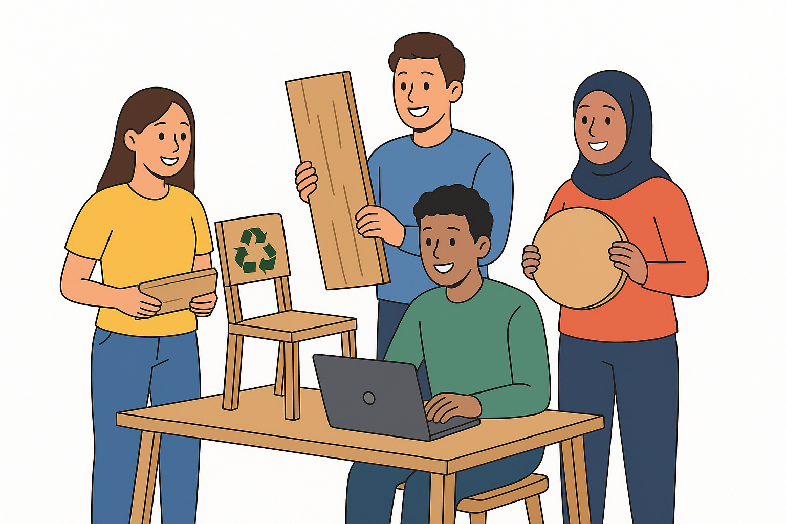 قصة الفريق الريادي