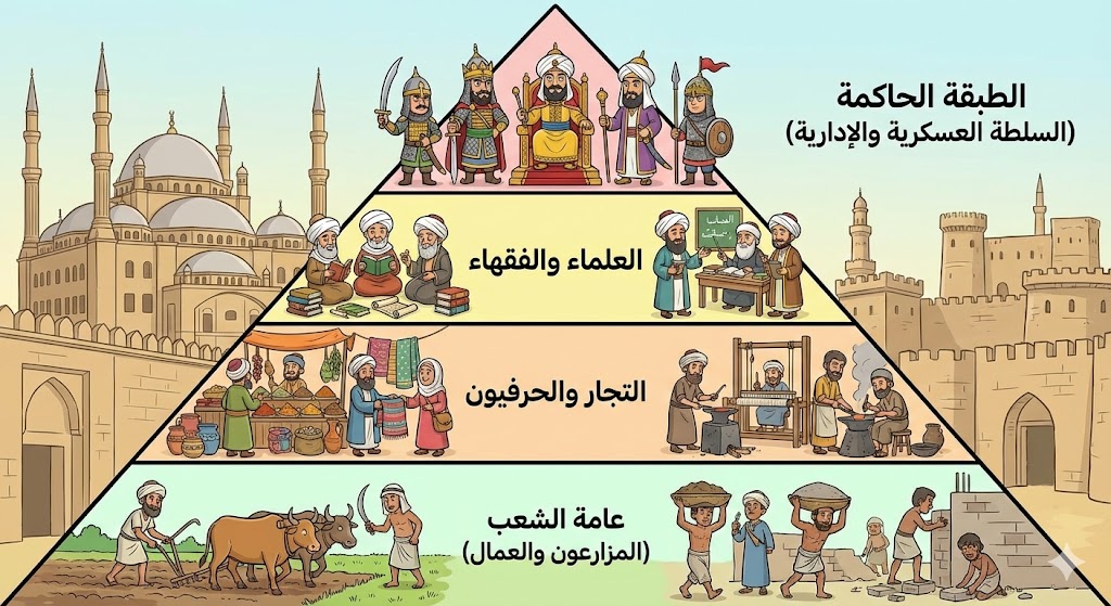 طبقات المجتمع المملوكي
